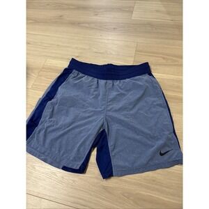 Nike Dri Fit Shorts Size L Blue Drawstring